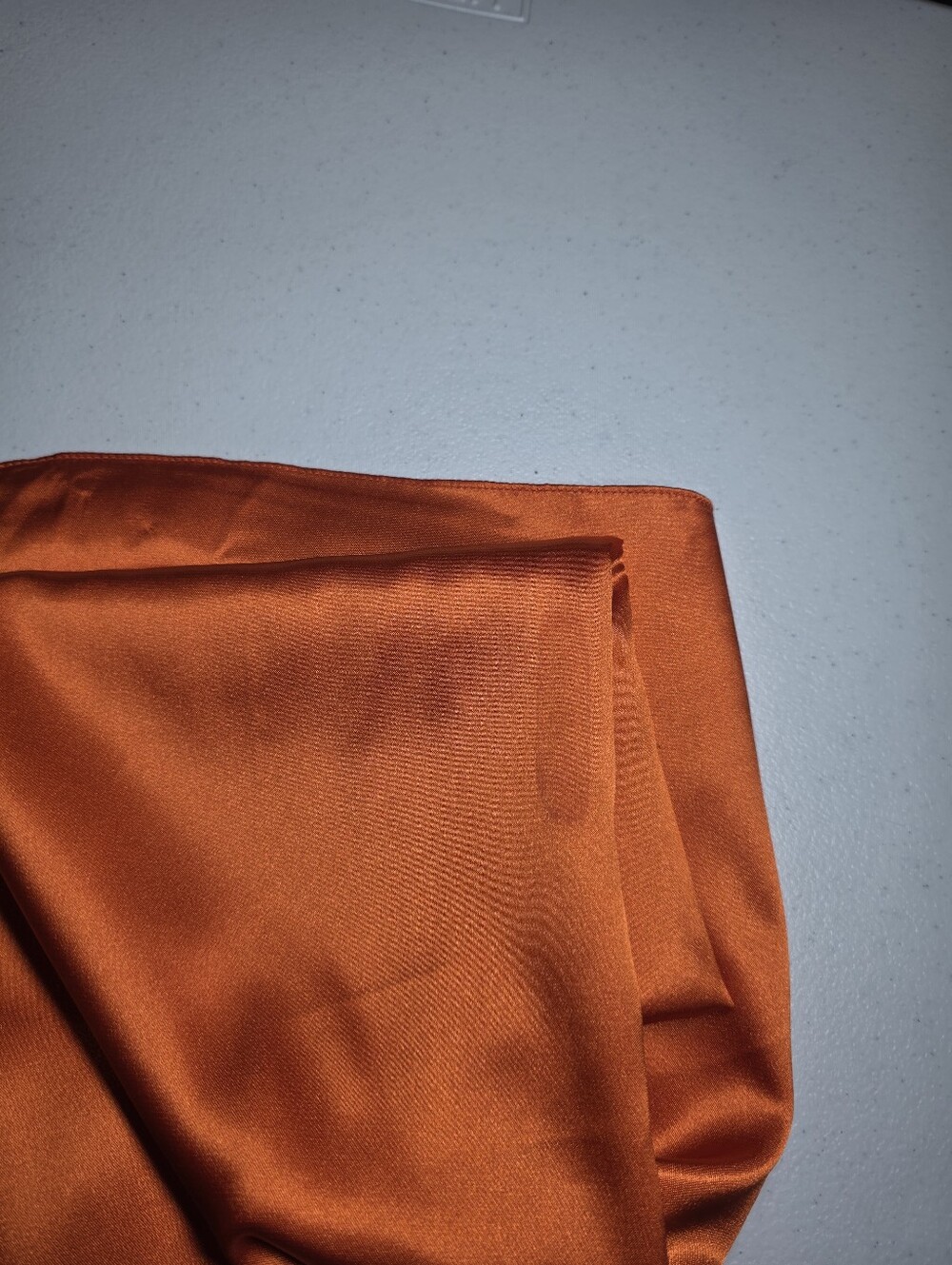 Tony Bowls Orange Beaded One Shoulder Formal Gown NWOT Size 6 Crystal Pageant - Picture 14 of 14